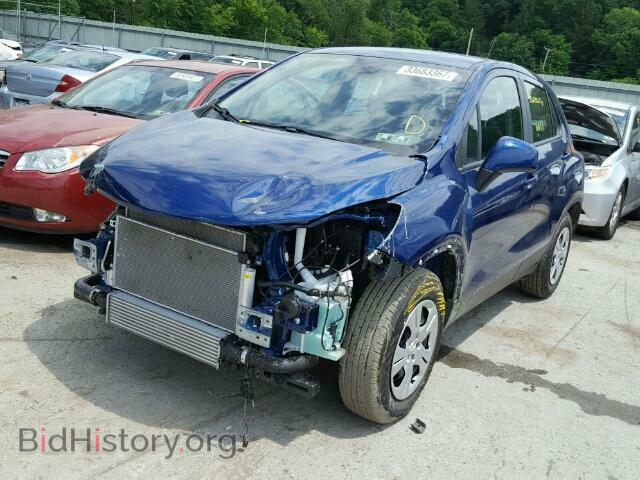 2017 CHEVROLET TRAX - VIN: 3GNCJKSB4HL168170 - Фото 2