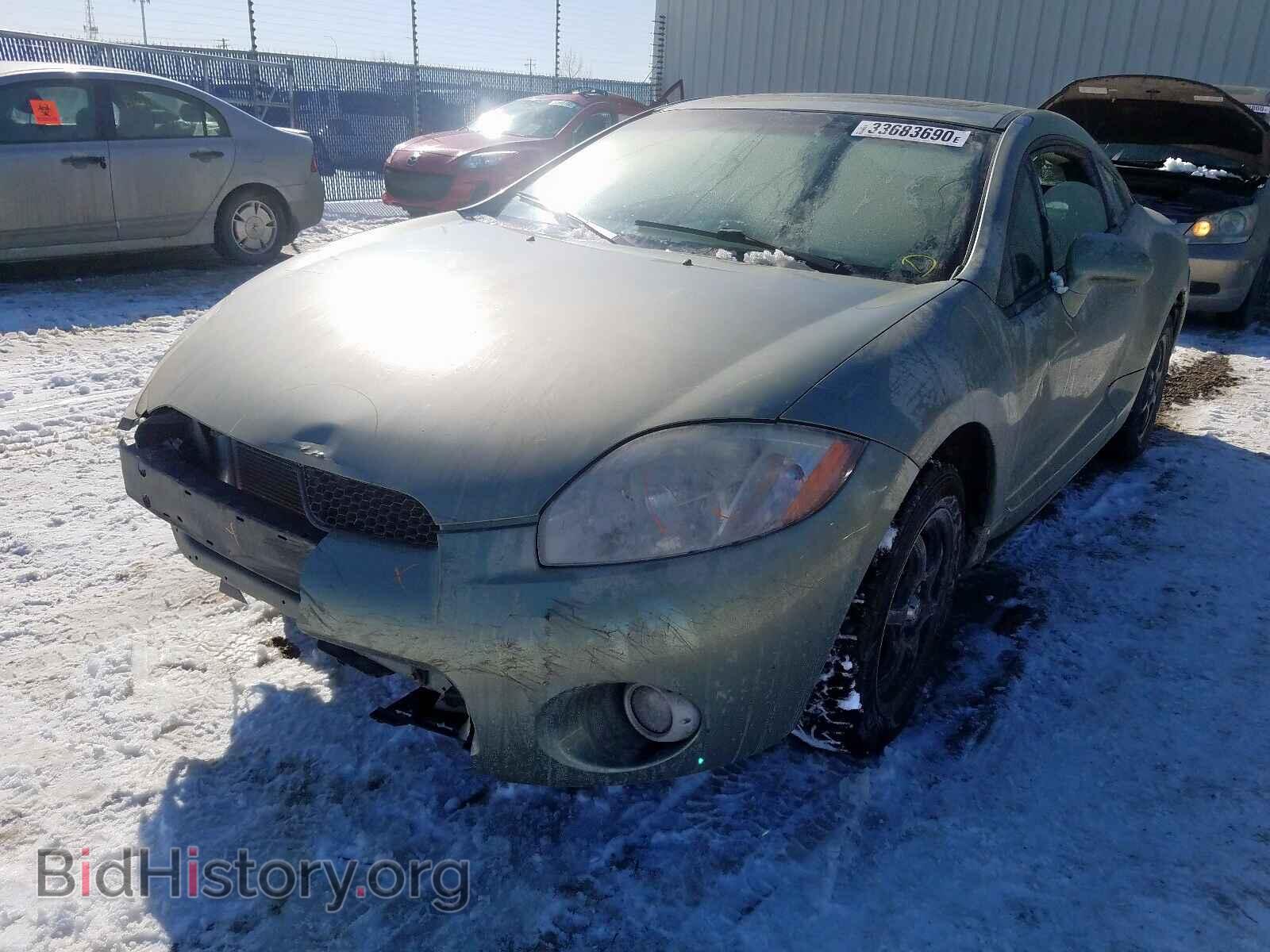 2008 MITSUBISHI ECLIPSE - VIN: 4A3AK34T68E601770 - Фото 2
