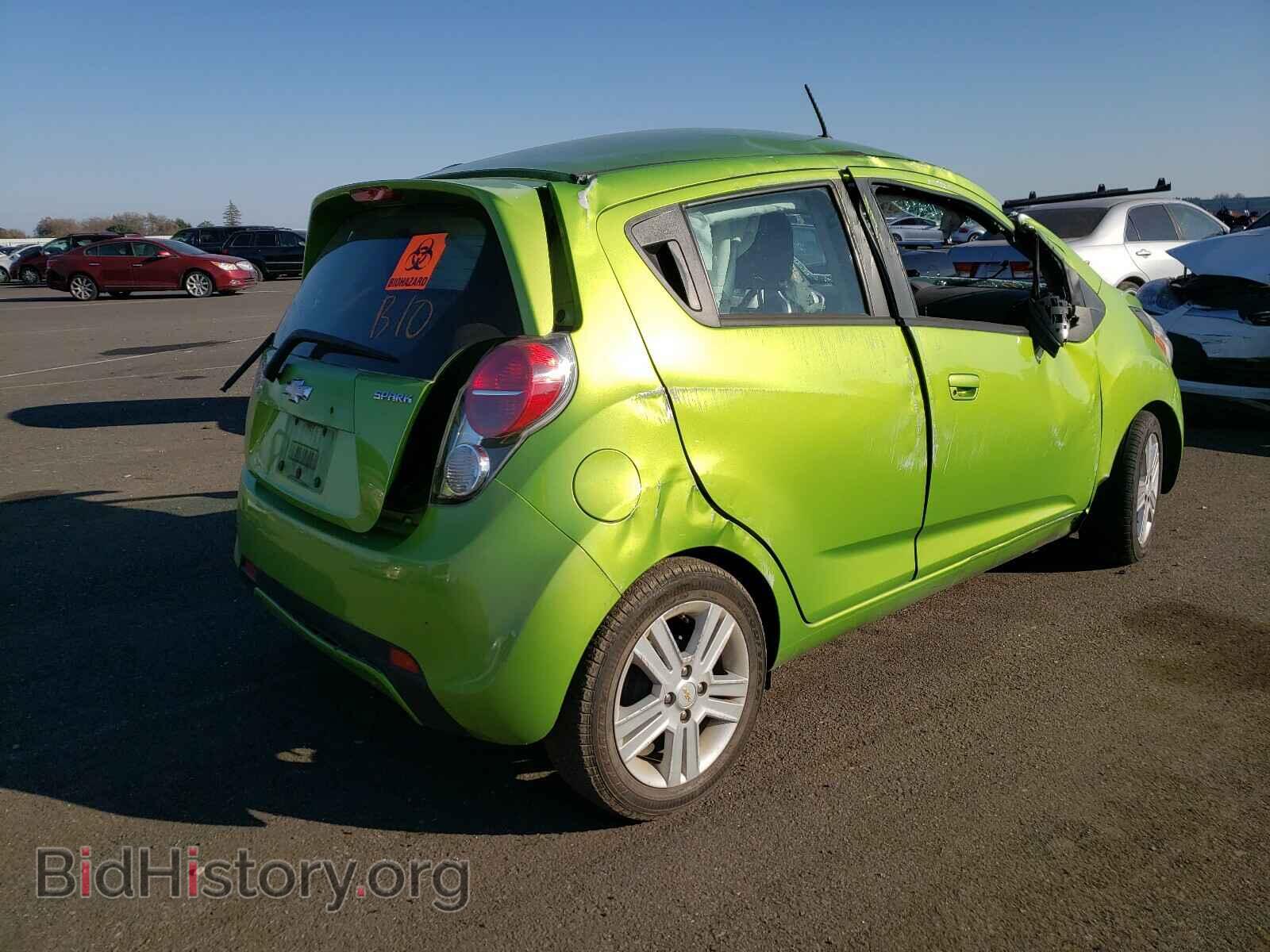 2014 CHEVROLET SPARK - VIN: KL8CB6S9XEC485798 - Фото 4