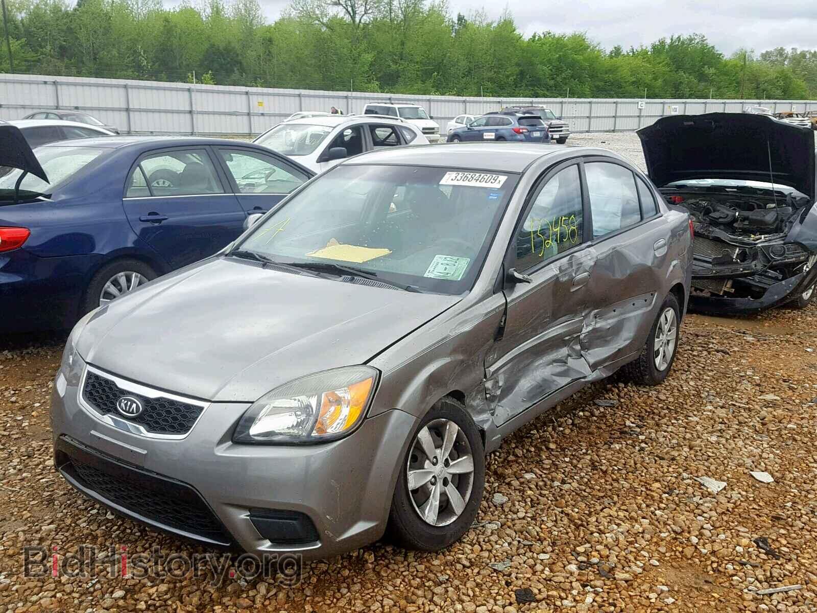 2011 KIA RIO BASE - VIN: KNADH4A33B6734901 - Фото 2