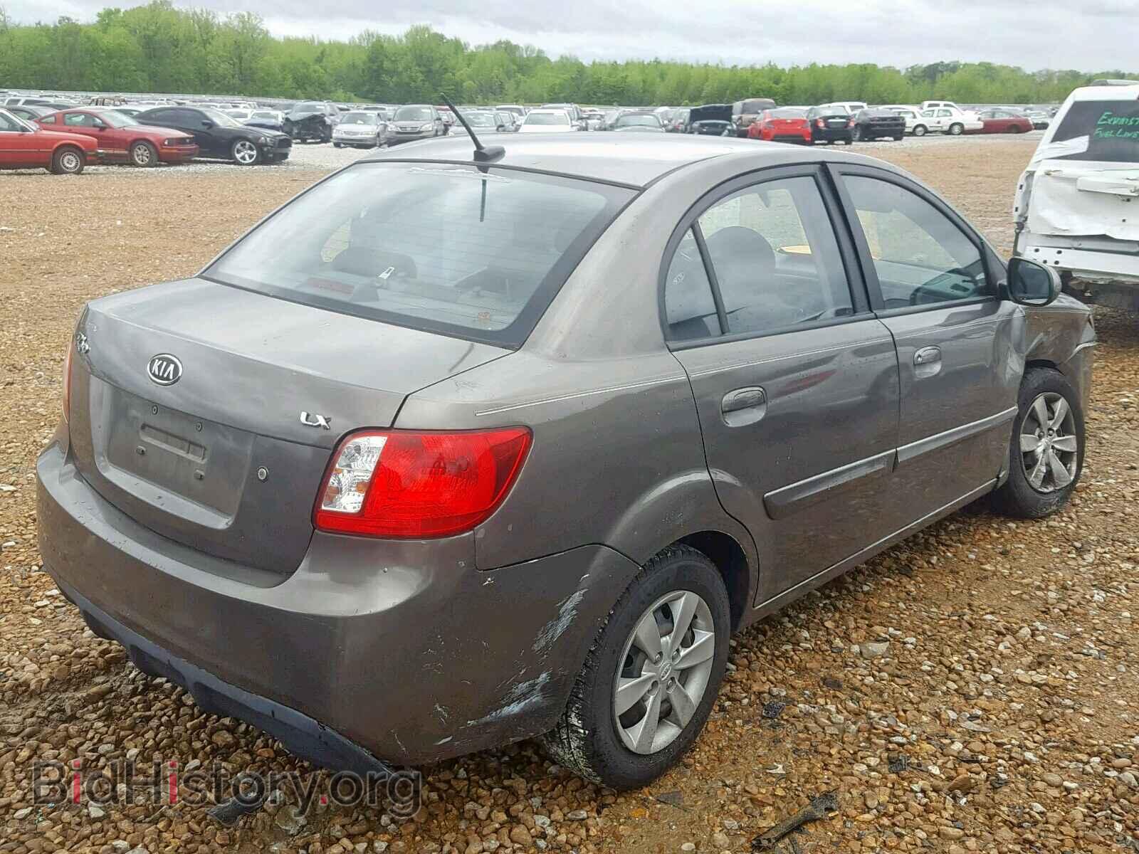 2011 KIA RIO BASE - VIN: KNADH4A33B6734901 - Фото 4