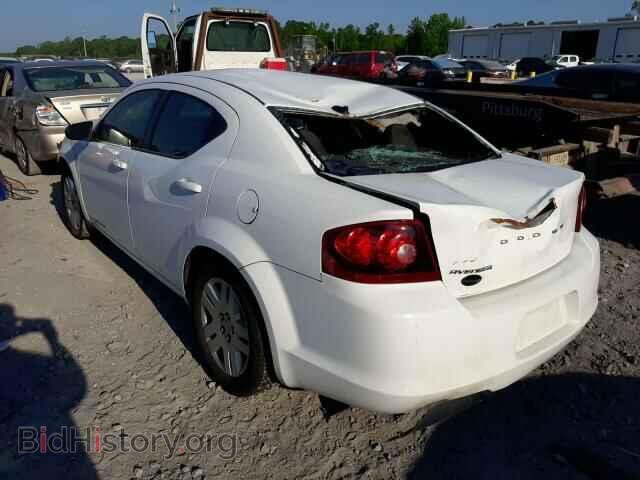 2014 DODGE AVENGER - VIN: 1C3CDZAB2EN223256 - Фото 3