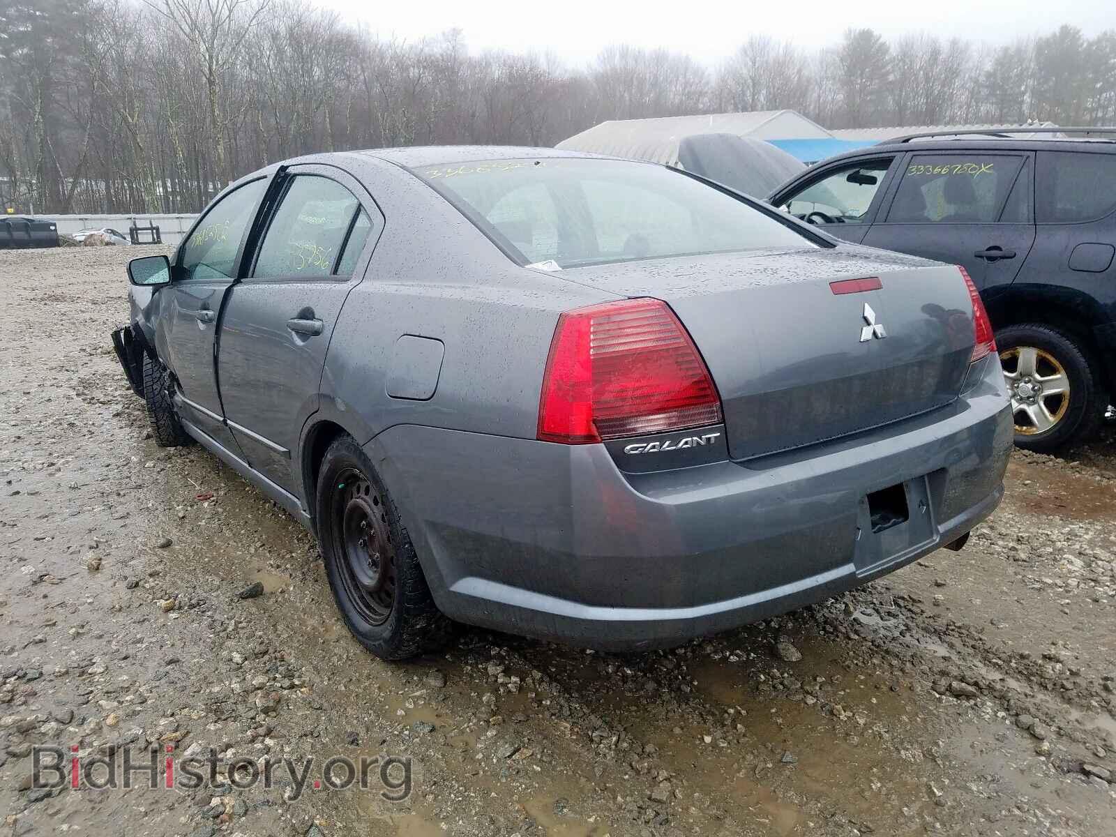 2006 MITSUBISHI GALANT - VIN: 4A3AB36F46E072176 - Фото 3