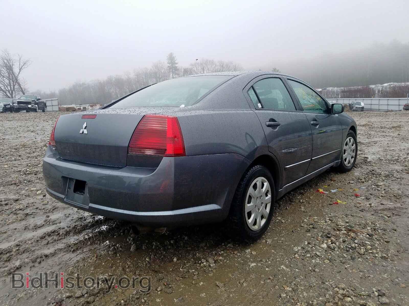 2006 MITSUBISHI GALANT - VIN: 4A3AB36F46E072176 - Фото 4