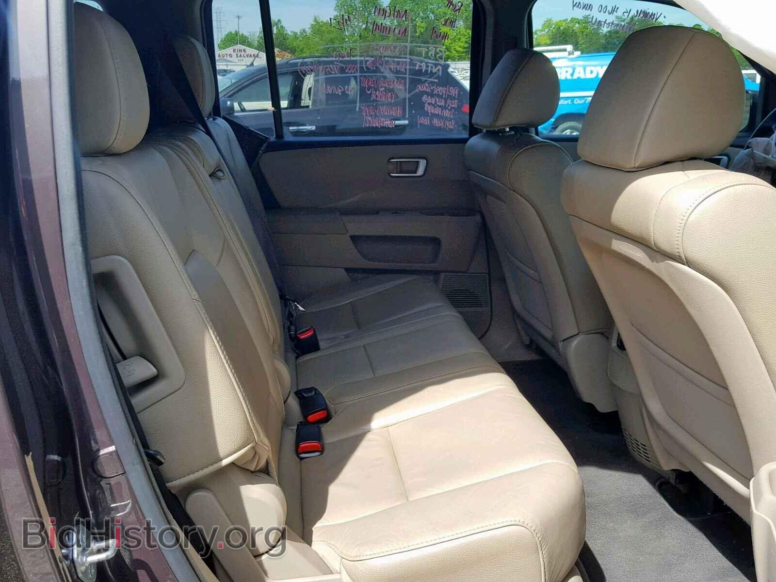 2013 HONDA PILOT EXL - VIN: 5FNYF4H5XDB004654 - Фото 6