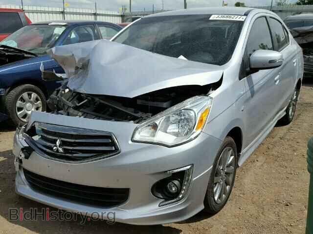 2017 MITSUBISHI MIRAGE - VIN: ML32F4FJ5HH003748 - Фото 2