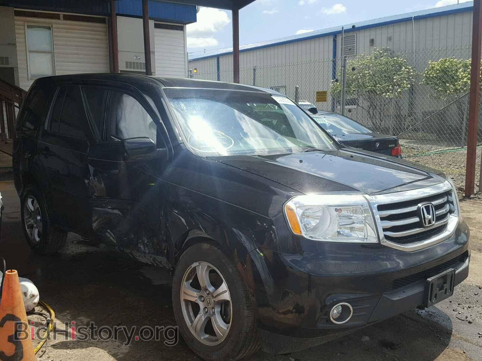 Фотография 5FNYF4H46DB075213 - HONDA PILOT 2013
