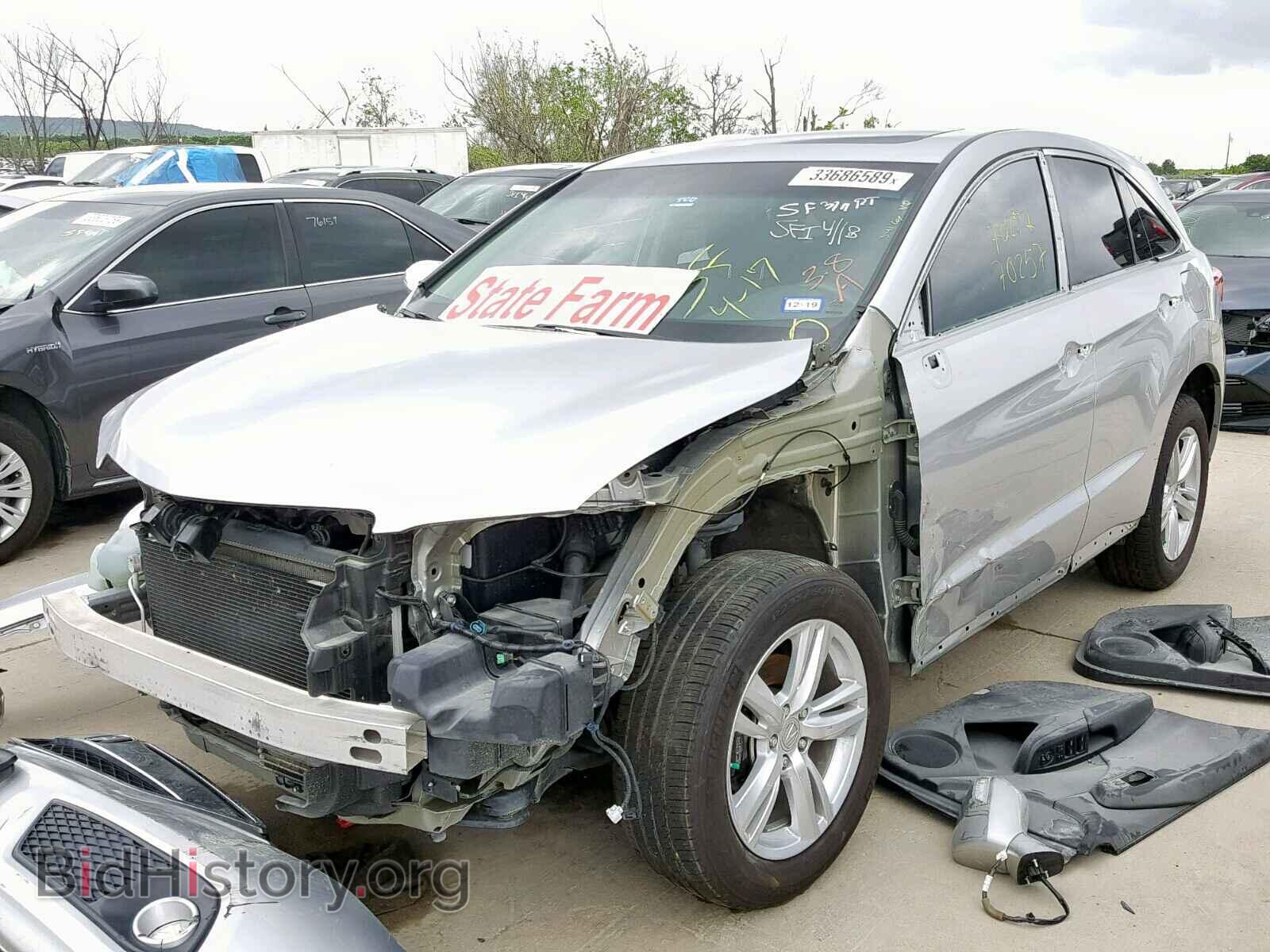 2014 ACURA RDX TECHNO - VIN: 5J8TB3H58EL012977 - Фото 2