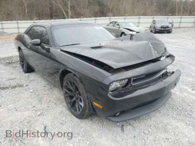 2014 Dodge CHALLENGER, черный — VIN 2C3CDYAG3EH261156, Copart