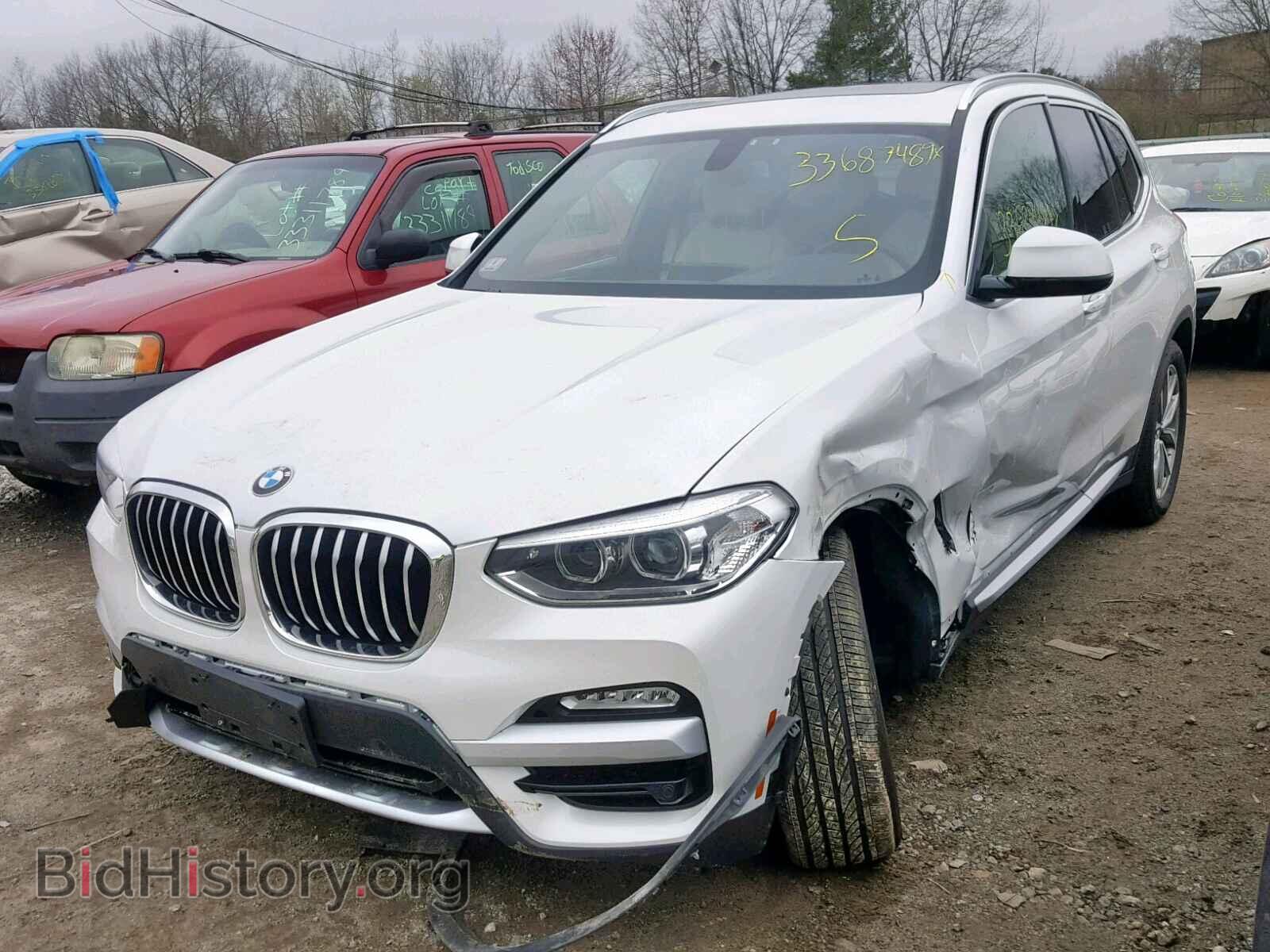 2018 BMW X3 - VIN: 5UXTR9C55JLD65063 - Фото 2