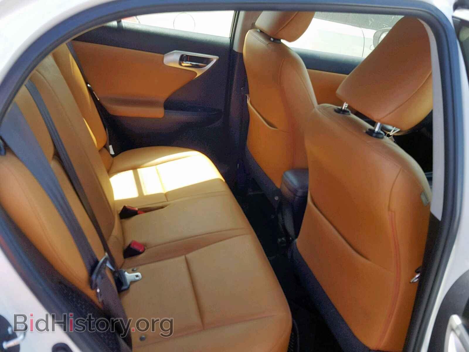 2013 LEXUS CT 200 - VIN: JTHKD5BH2D2170611 - Фото 6