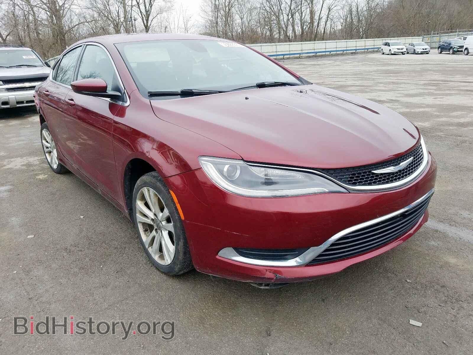 Фотография 1C3CCCAB2FN603960 - CHRYSLER 200 2015