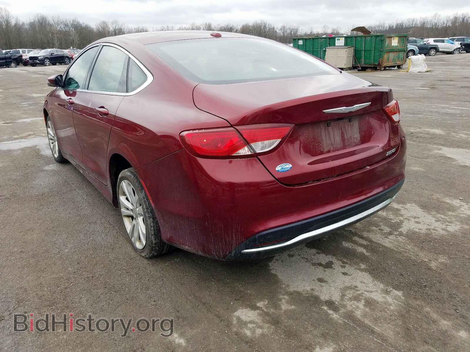 2015 CHRYSLER 200 - VIN: 1C3CCCAB2FN603960 - Фото 3