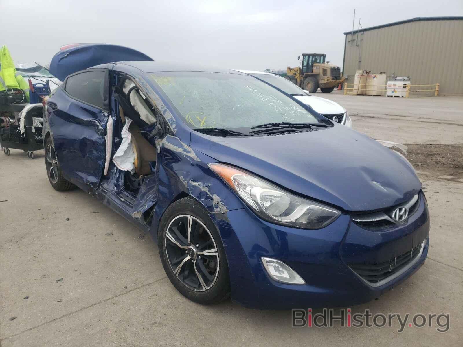 Photo KMHDH4AEXDU868836 - HYUNDAI ELANTRA 2013