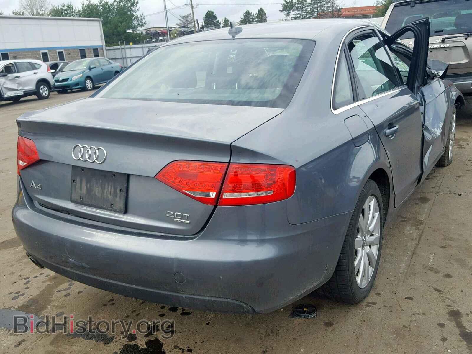 2012 AUDI A4 - VIN: WAUBFAFL7CN017915 - Фото 4