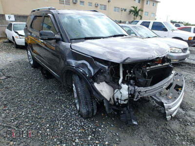 2013 Ford EXPLORER Explorer X, gray — VIN 1FM5K8D84DGA41741, Copart
