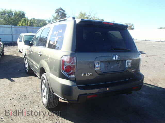 2007 HONDA PILOT - VIN: 2HKYF18567H516318 - Фото 3