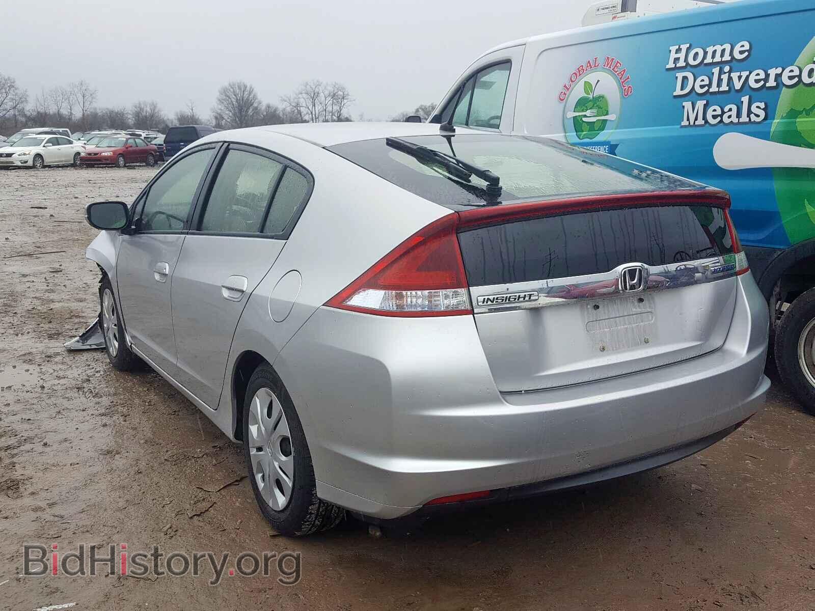 2014 HONDA INSIGHT - VIN: JHMZE2H53ES002596 - Фото 3