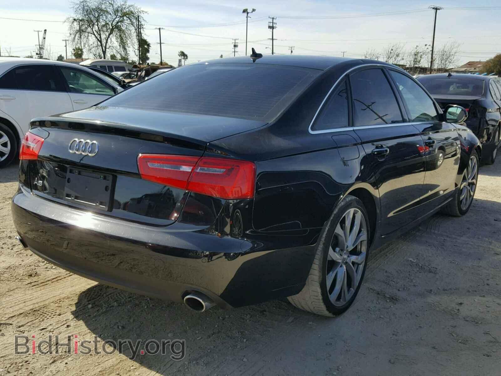 2014 AUDI A6 - VIN: WAUGFAFC2EN148789 - Фото 4