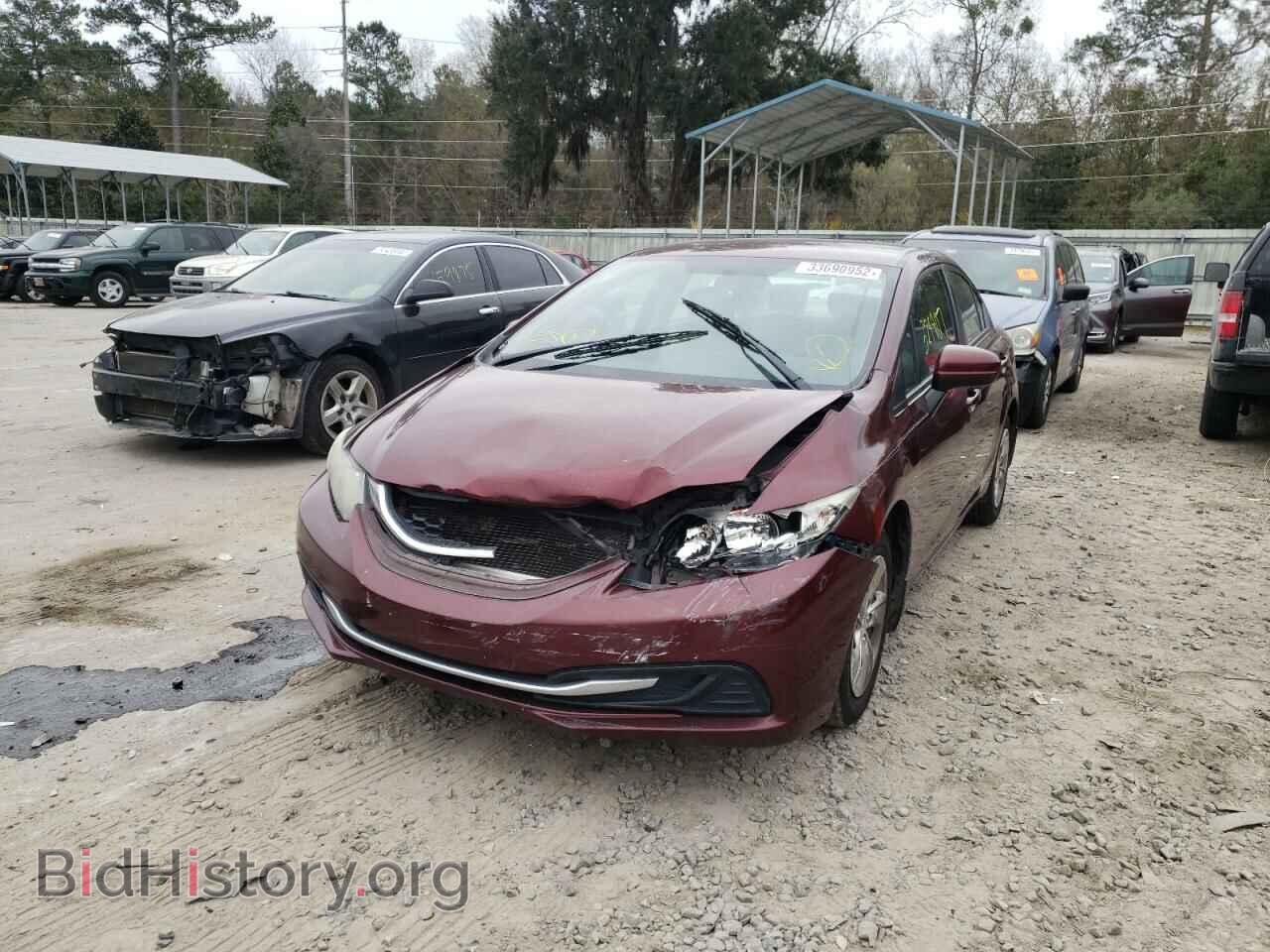 2014 HONDA CIVIC - VIN: 19XFB2F51EE019223 - Фото 2