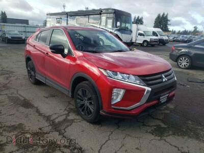 2019 Mitsubishi ECLIPSE Eclipse CR, red — VIN JA4AT4AA7KZ033404, Copart