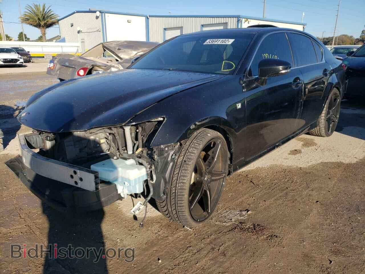 2014 LEXUS GS350 - VIN: JTHBE1BL7E5038986 - Фото 2