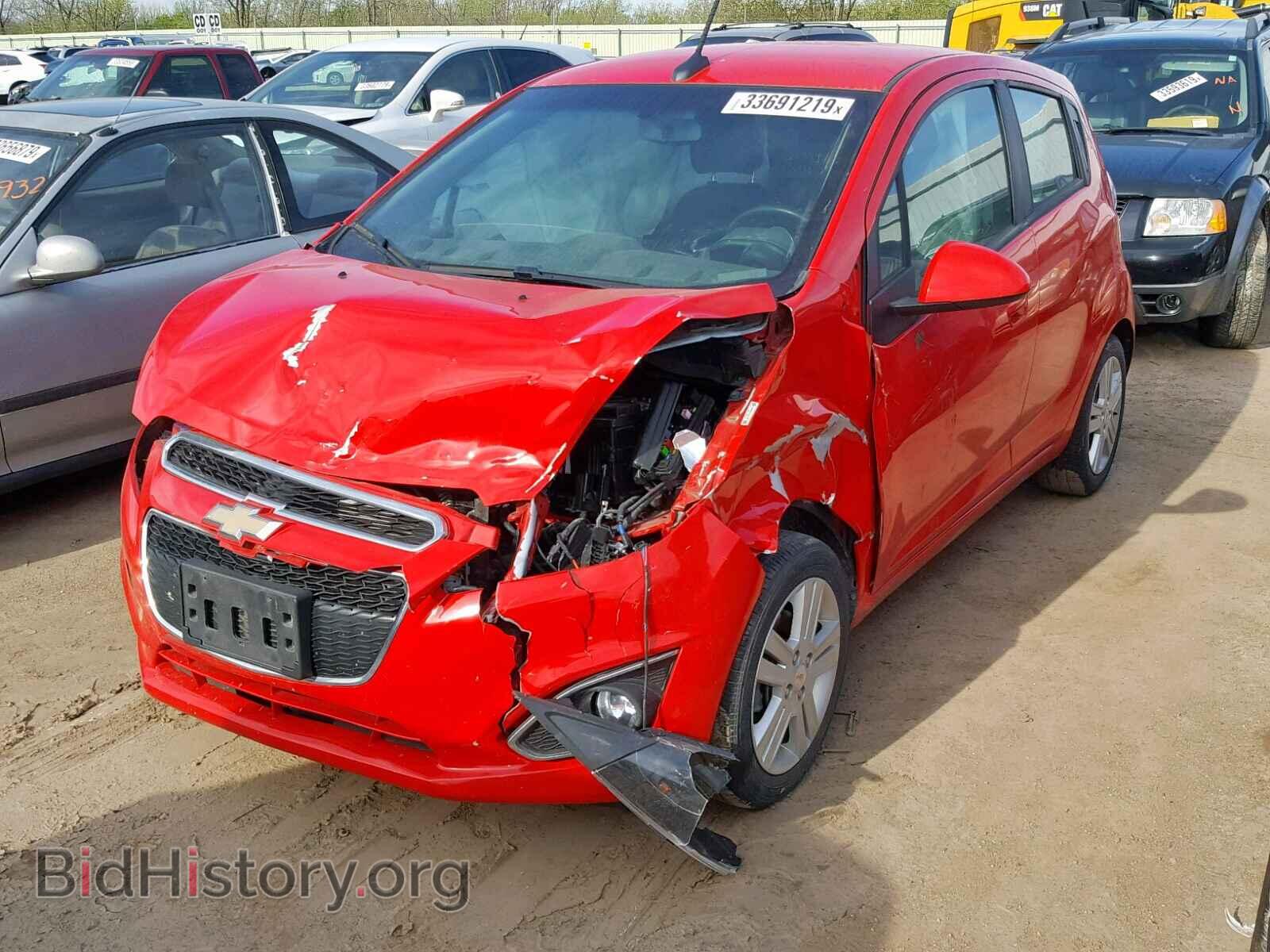 2014 CHEVROLET SPARK - VIN: KL8CA6S91EC527892 - Фото 2