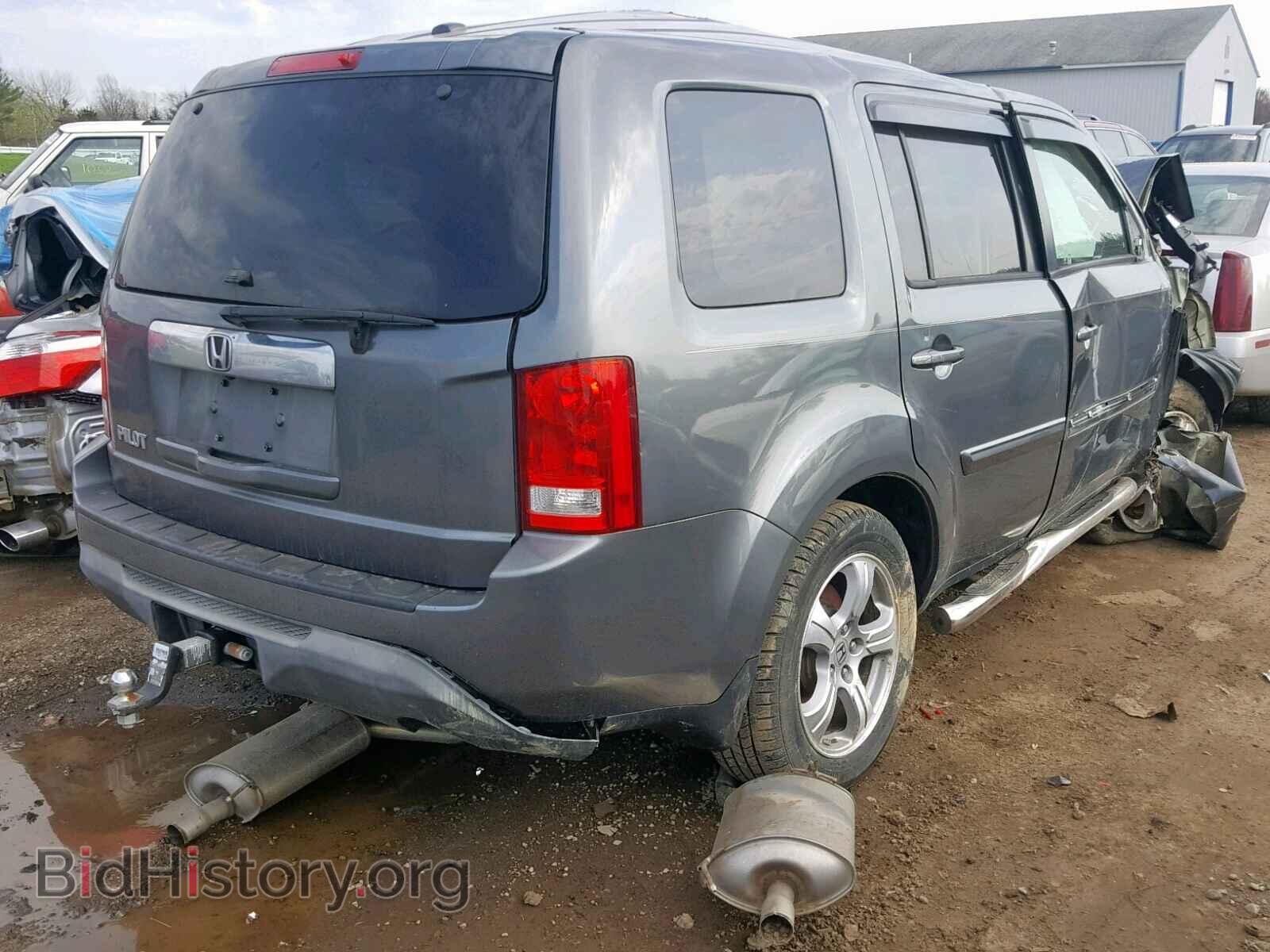 2012 HONDA PILOT EXL - VIN: 5FNYF3H54CB037089 - Фото 4