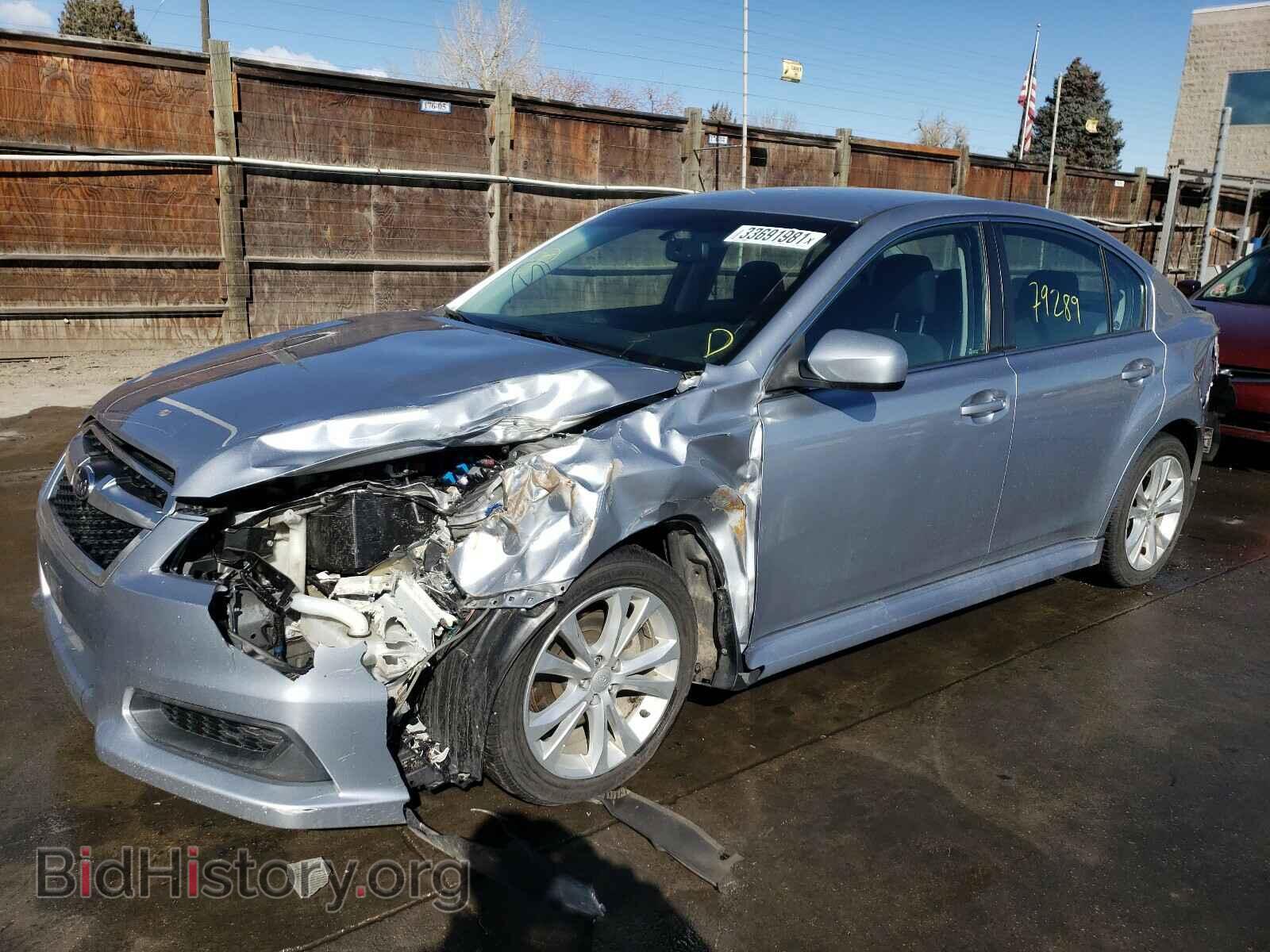 2013 SUBARU LEGACY - VIN: 4S3BMCC68D3008138 - Фото 2