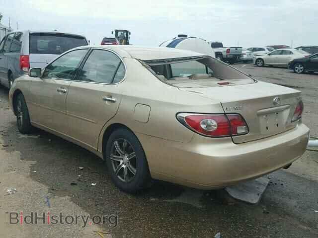 2003 LEXUS ES300 - VIN: JTHBF30G630119874 - Фото 3