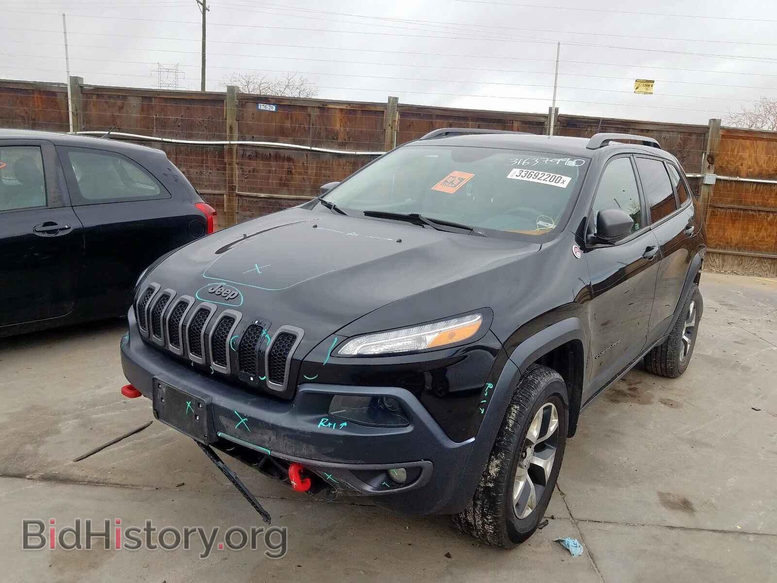 2014 JEEP CHEROKEE - VIN: 1C4PJMBS0EW125733 - Photo 2
