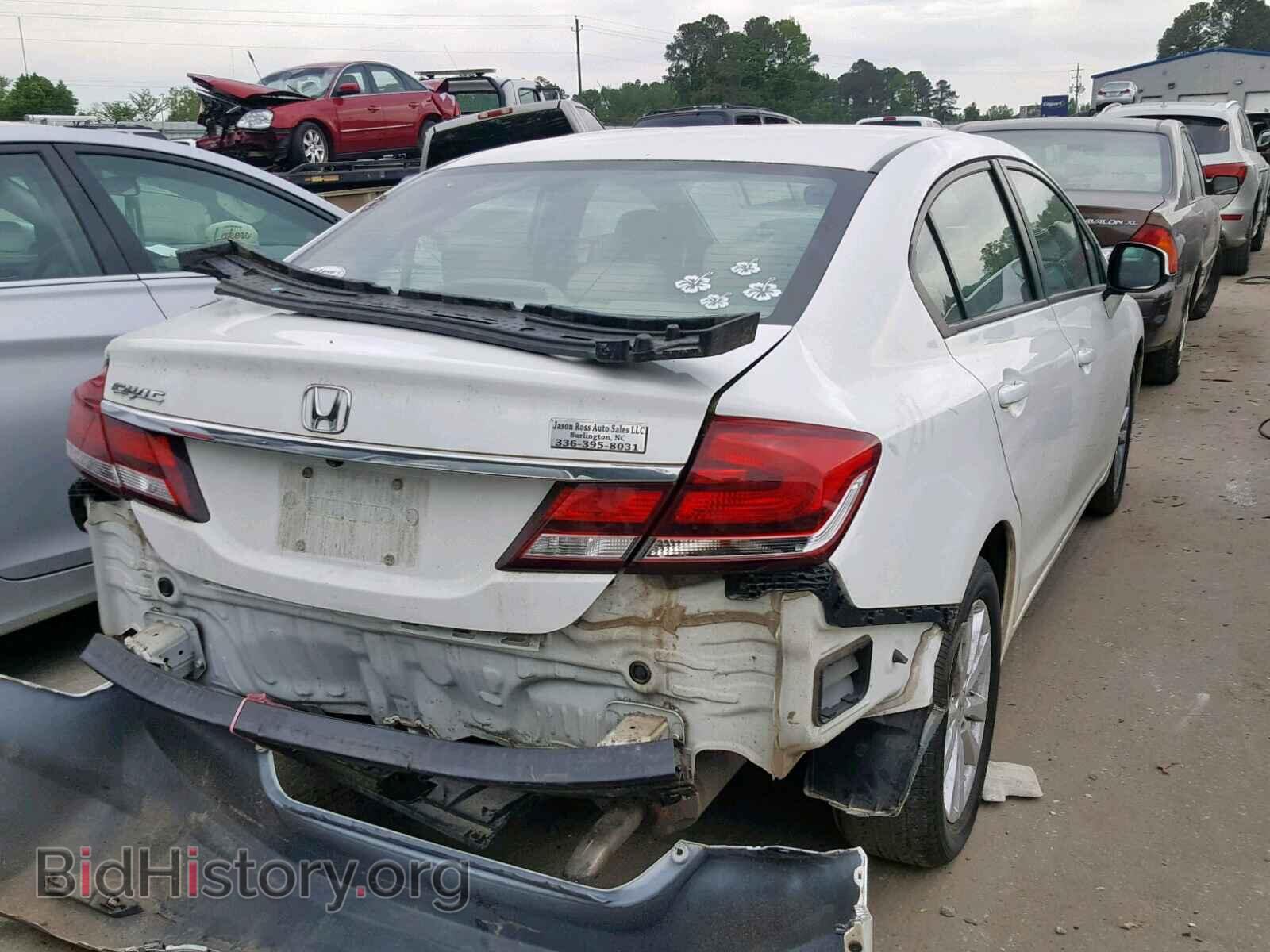 2013 HONDA CIVIC - VIN: 19XFB2F87DE263421 - Фото 4