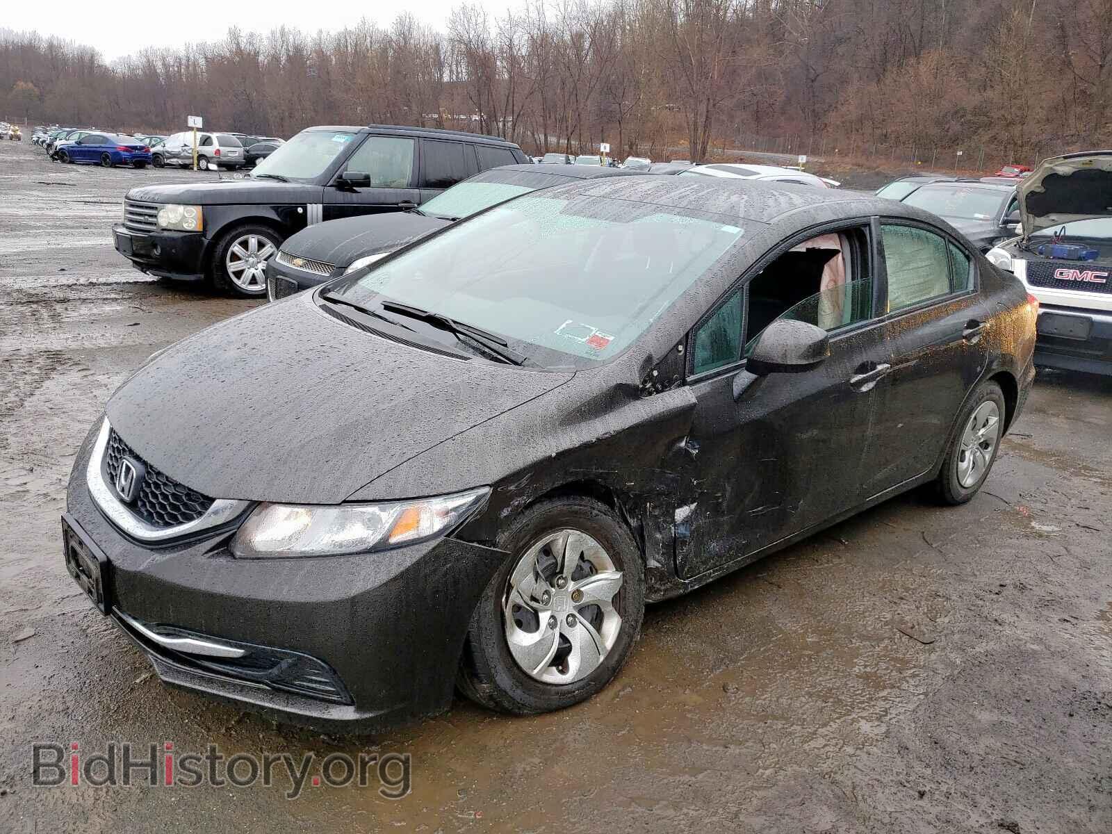 2013 HONDA CIVIC - VIN: 19XFB2F51DE237337 - Фото 2
