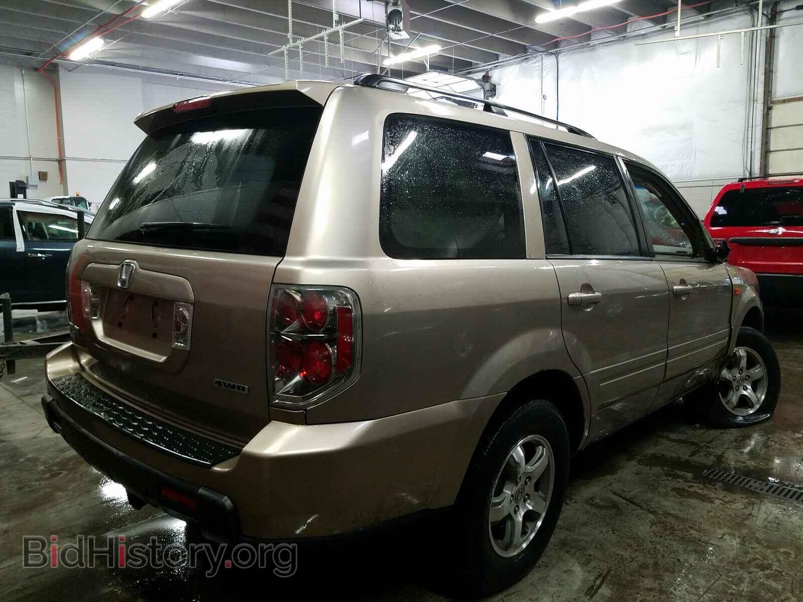 2007 HONDA PILOT - VIN: 5FNYF18467B024961 - Photo 4