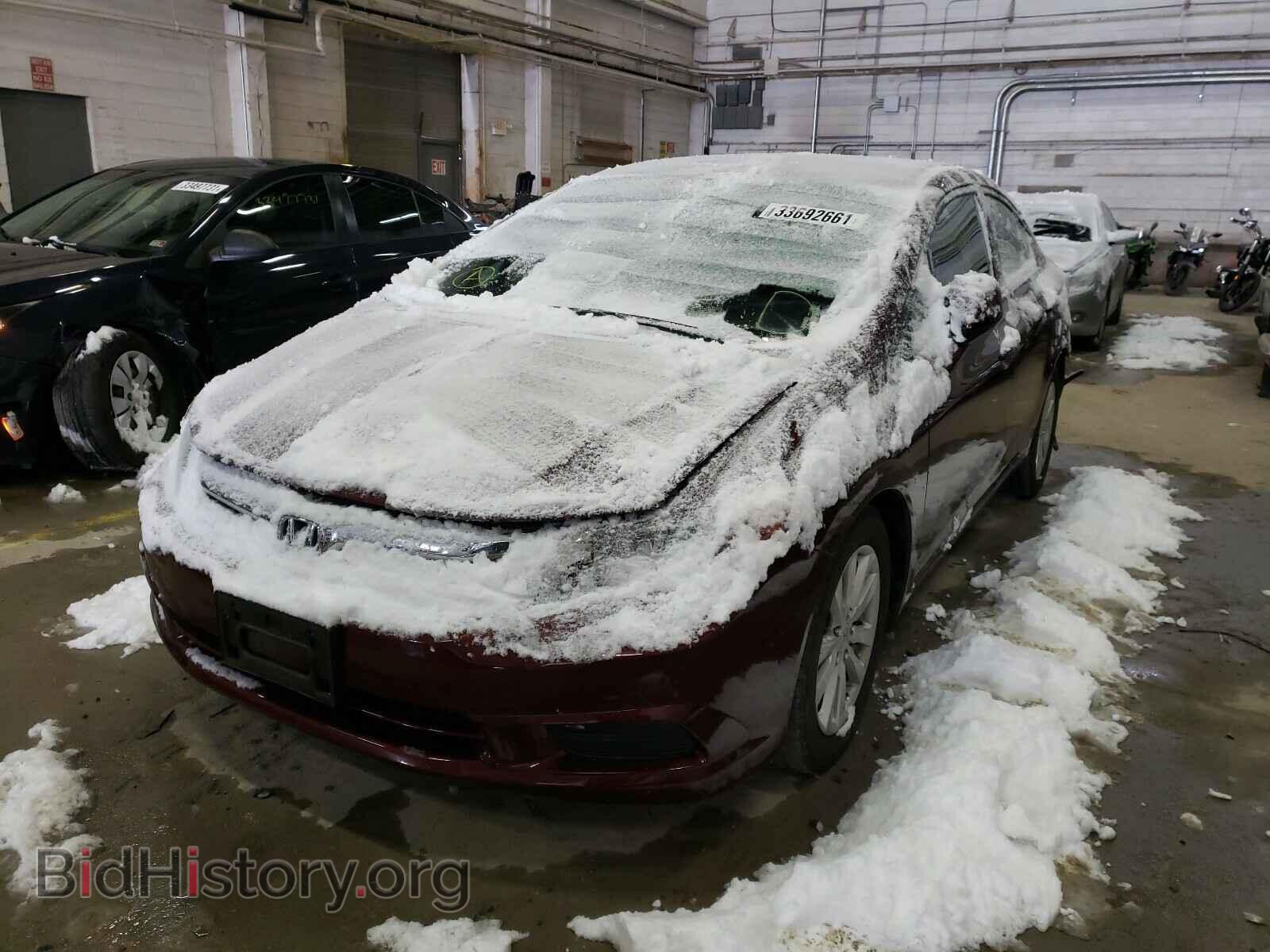 2012 HONDA CIVIC - VIN: 19XFB2F80CE093000 - Фото 2
