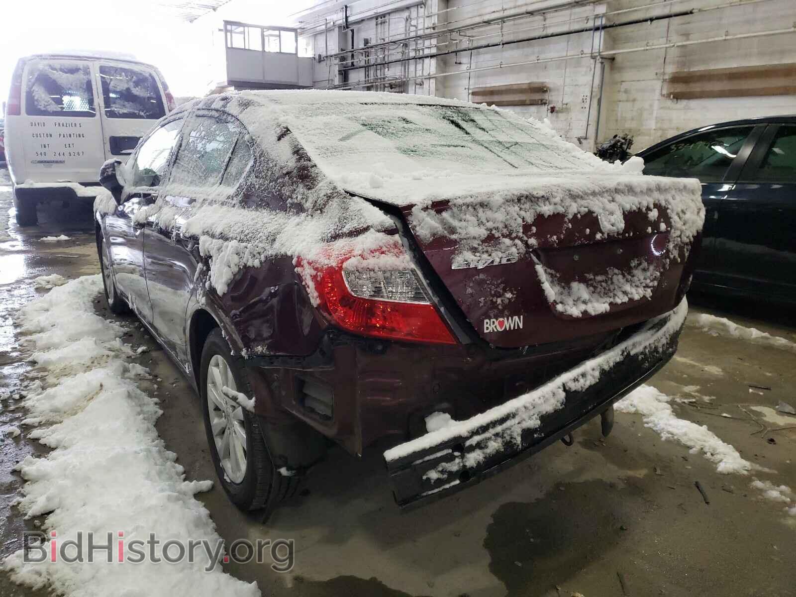 2012 HONDA CIVIC - VIN: 19XFB2F80CE093000 - Фото 3