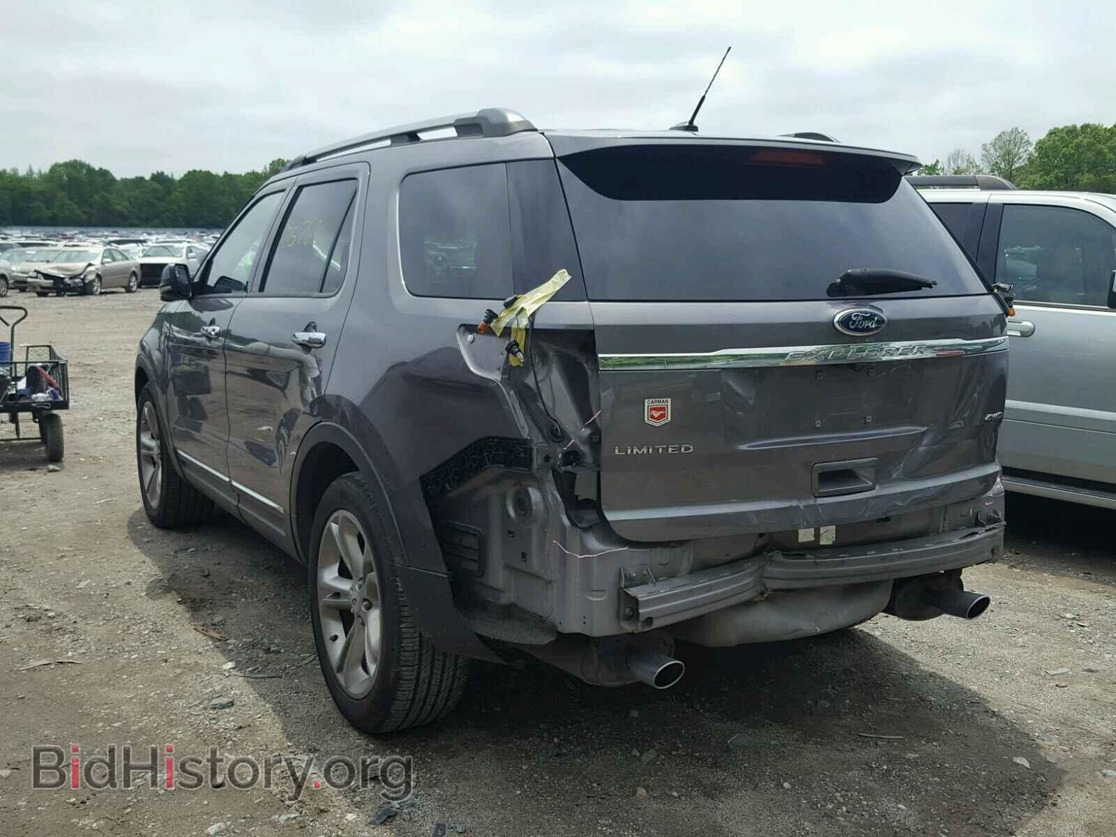 2013 FORD EXPLORER L - VIN: 1FM5K8F8XDGB23888 - Фото 3