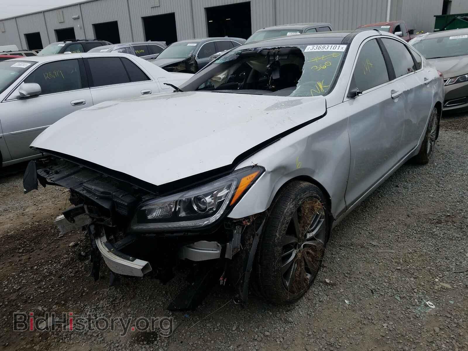 2015 HYUNDAI GENESIS - VIN: KMHGN4JF3FU063973 - Фото 2