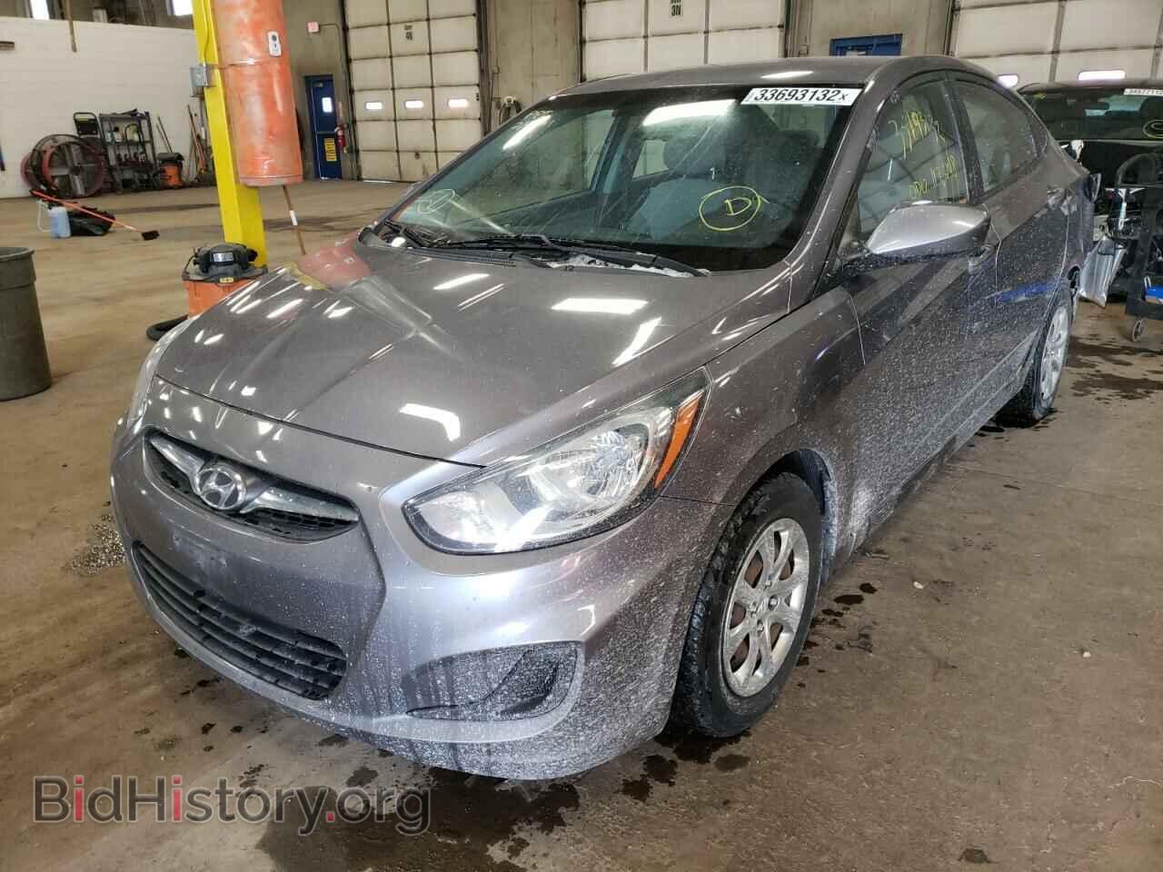 2013 HYUNDAI ACCENT - VIN: KMHCT4AEXDU554906 - Фото 2