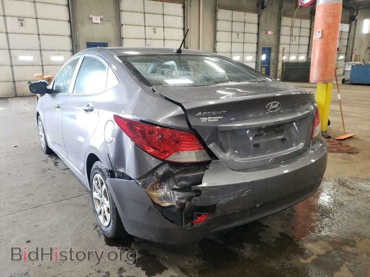 2013 HYUNDAI ACCENT - VIN: KMHCT4AEXDU554906 - Фото 3