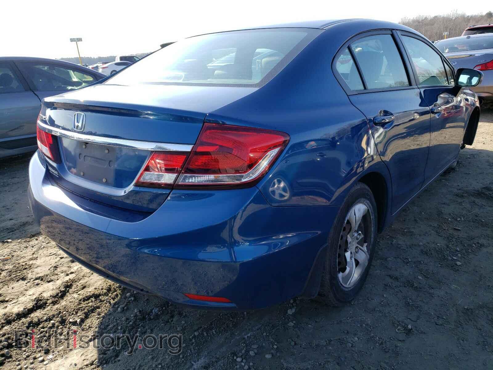 2014 HONDA CIVIC - VIN: 2HGFB2F58EH514119 - Фото 4