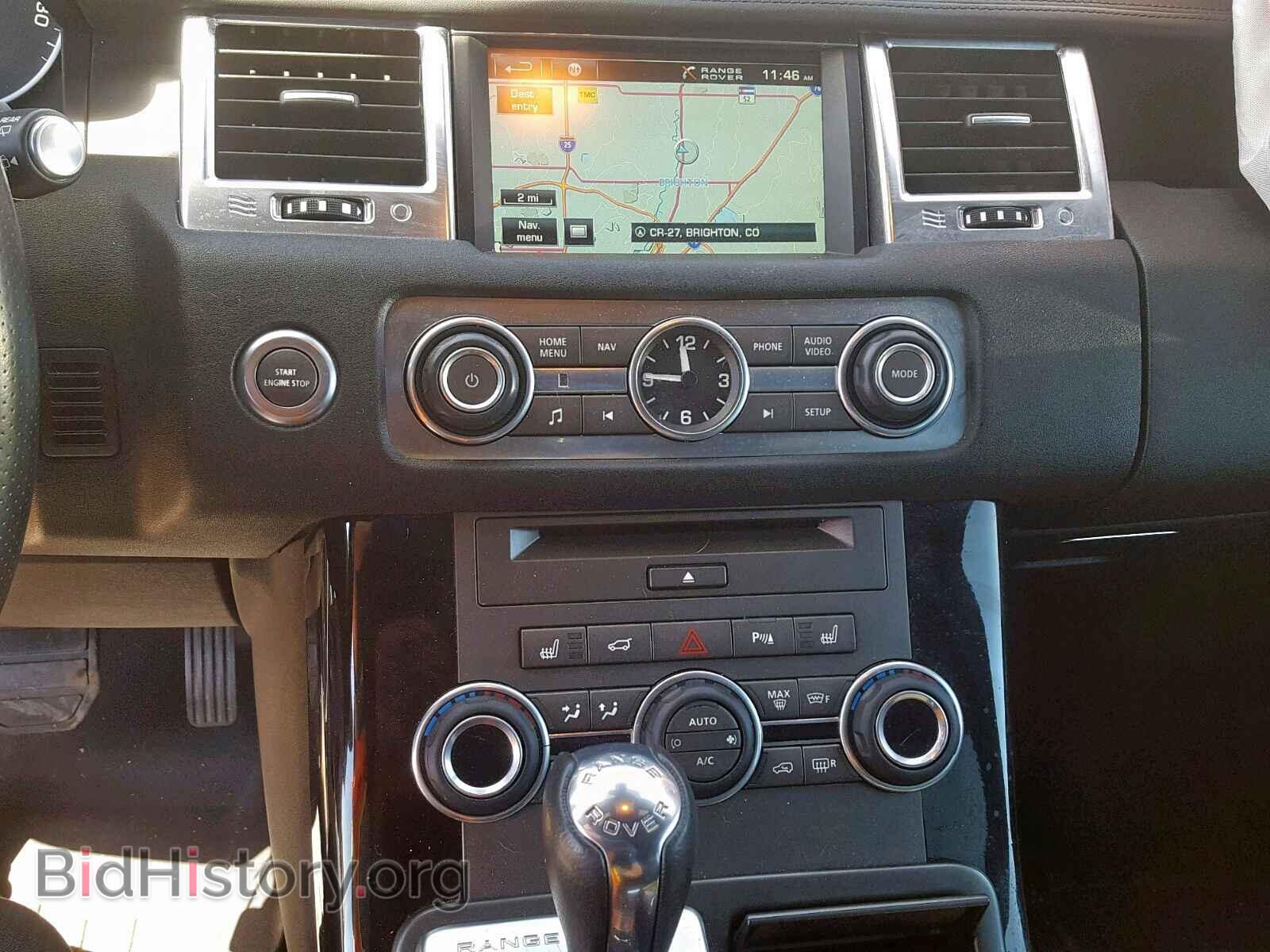 2012 LAND ROVER RANGE ROVE - VIN: SALSH2E41CA727373 - Photo 9