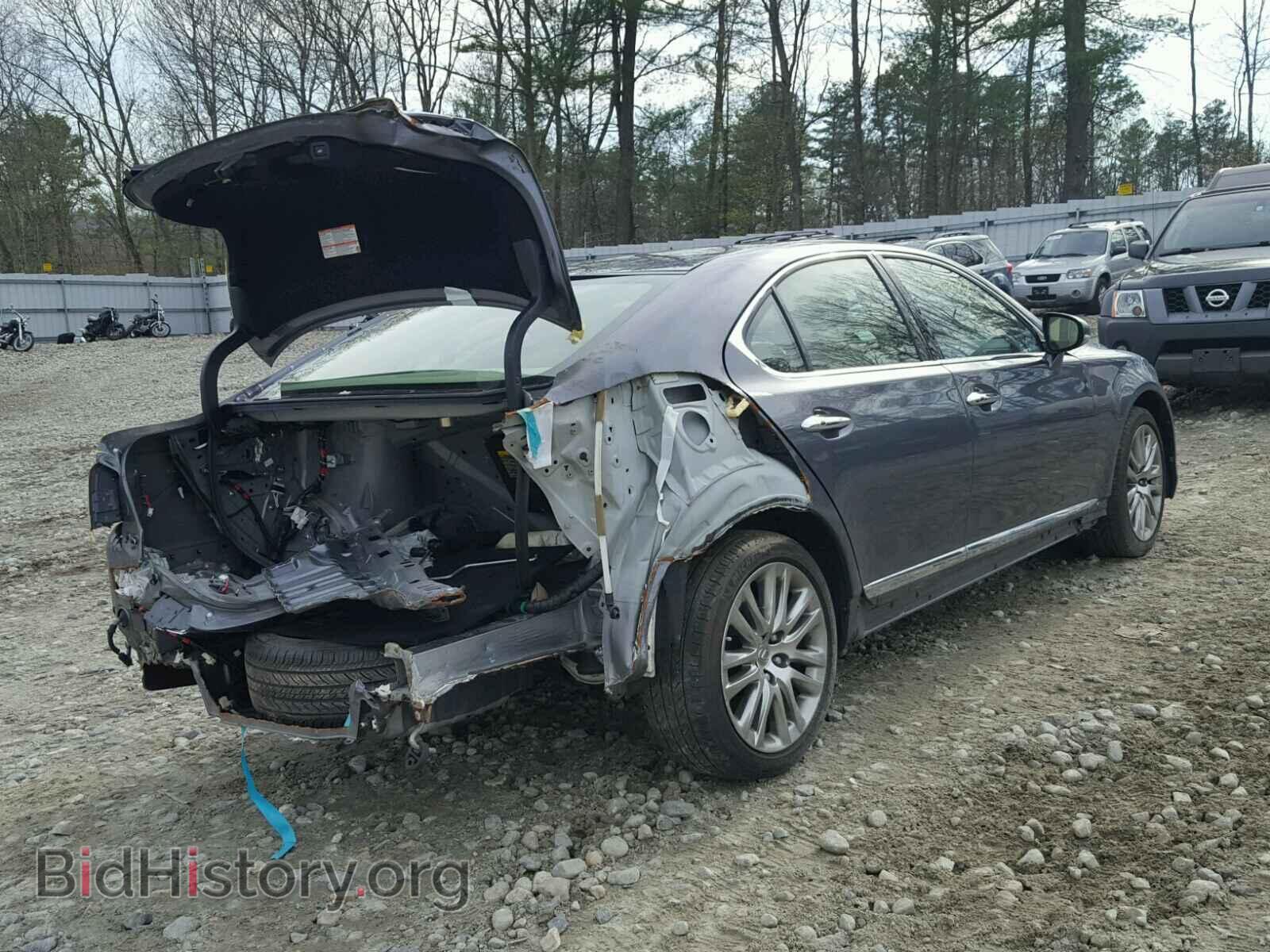 2015 LEXUS LS460 - VIN: JTHCL5EF3F5025130 - Фото 4