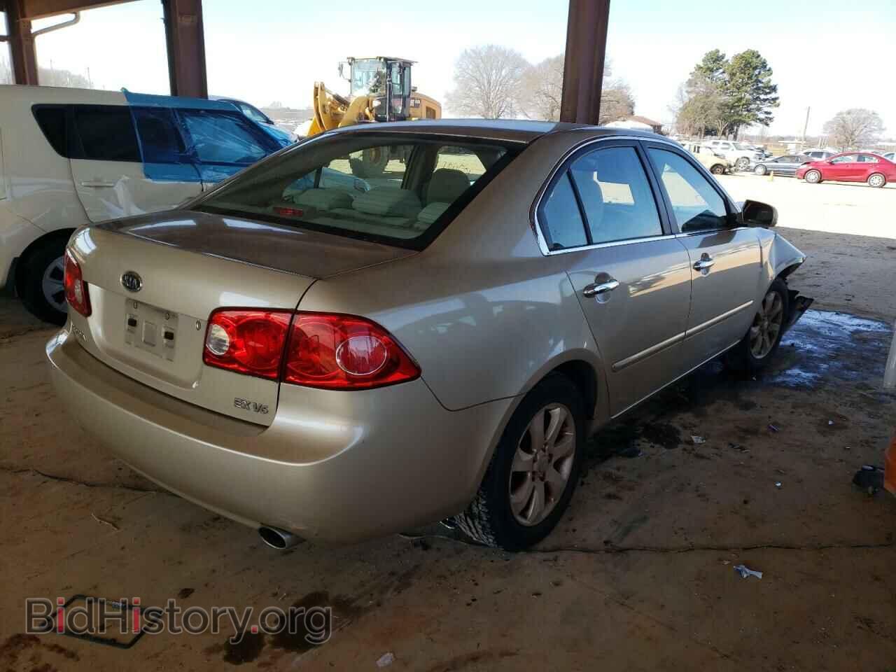 2007 KIA OPTIMA - VIN: KNAGE124675158620 - Фото 4