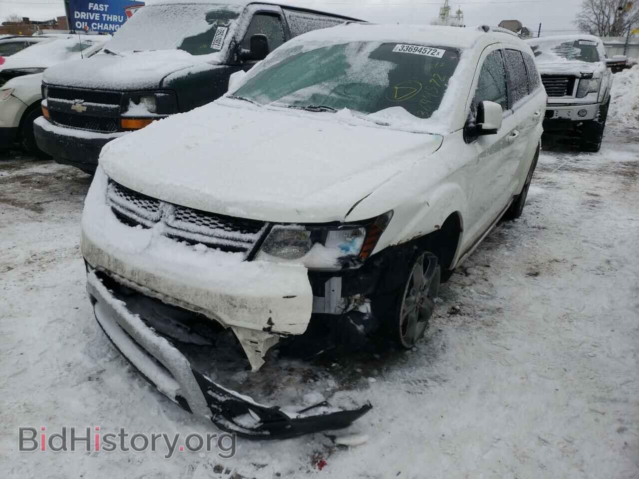 2017 DODGE JOURNEY - VIN: 3C4PDCGG3HT536592 - Фото 2