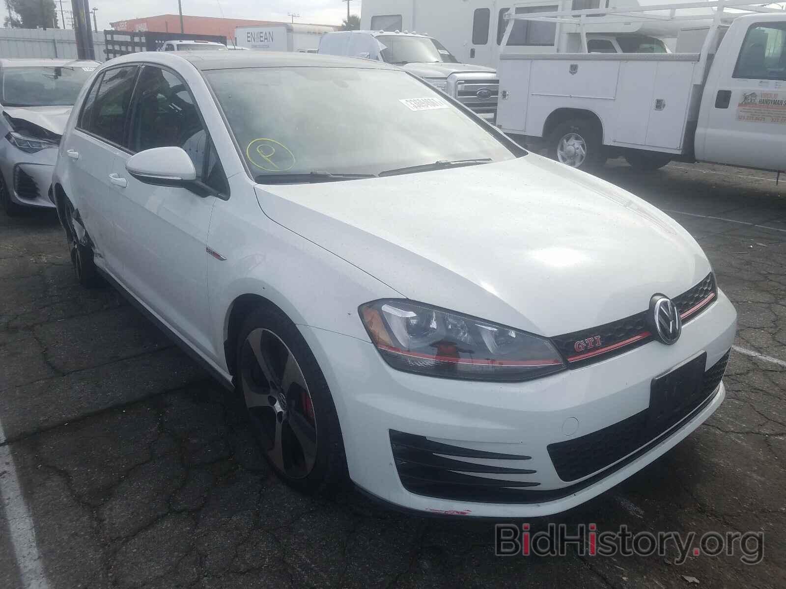 Photo 3VW547AU8GM064294 - VOLKSWAGEN GTI 2016