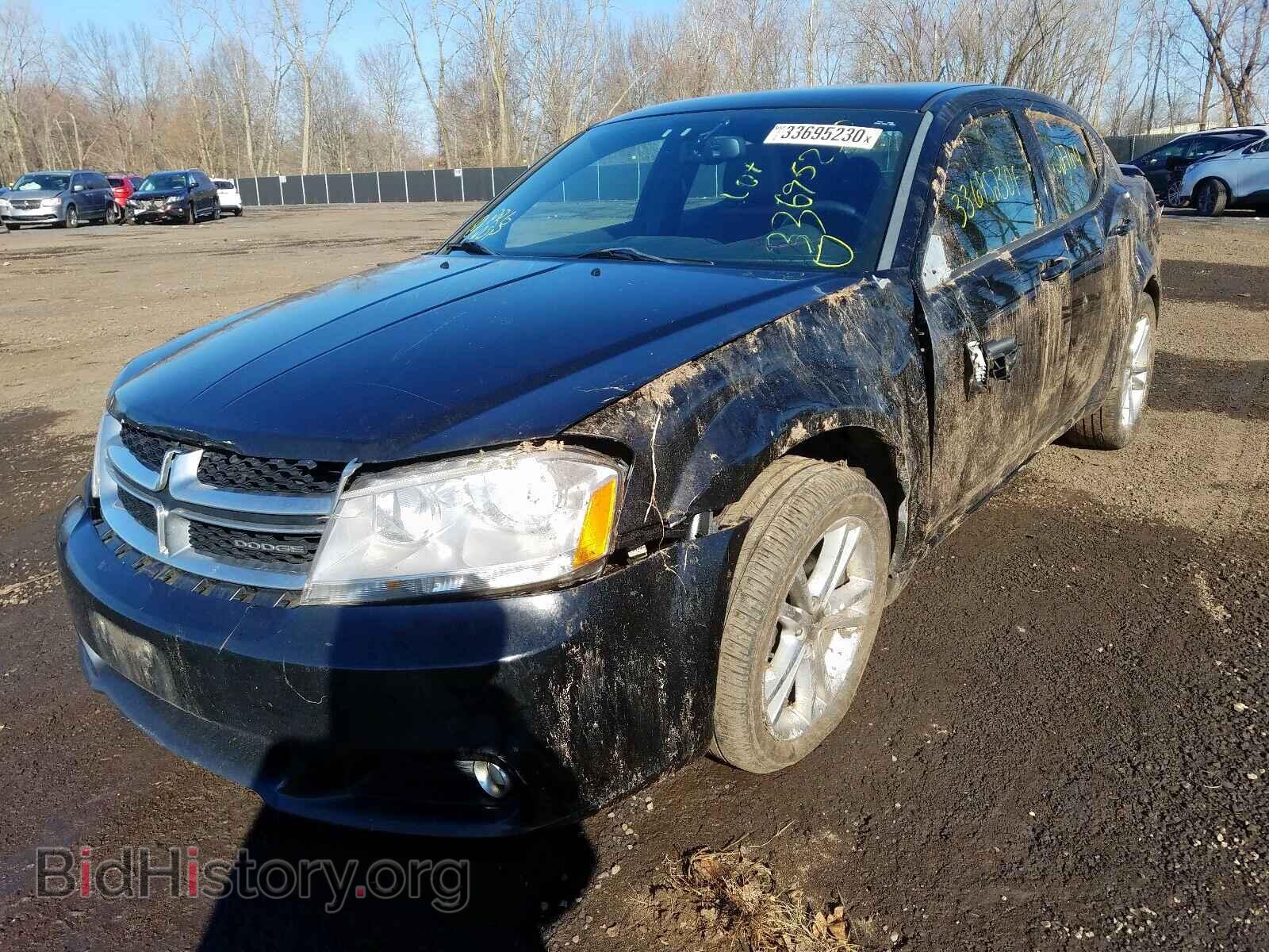 2012 DODGE AVENGER - VIN: 1C3CDZEG1CN182475 - Фото 2