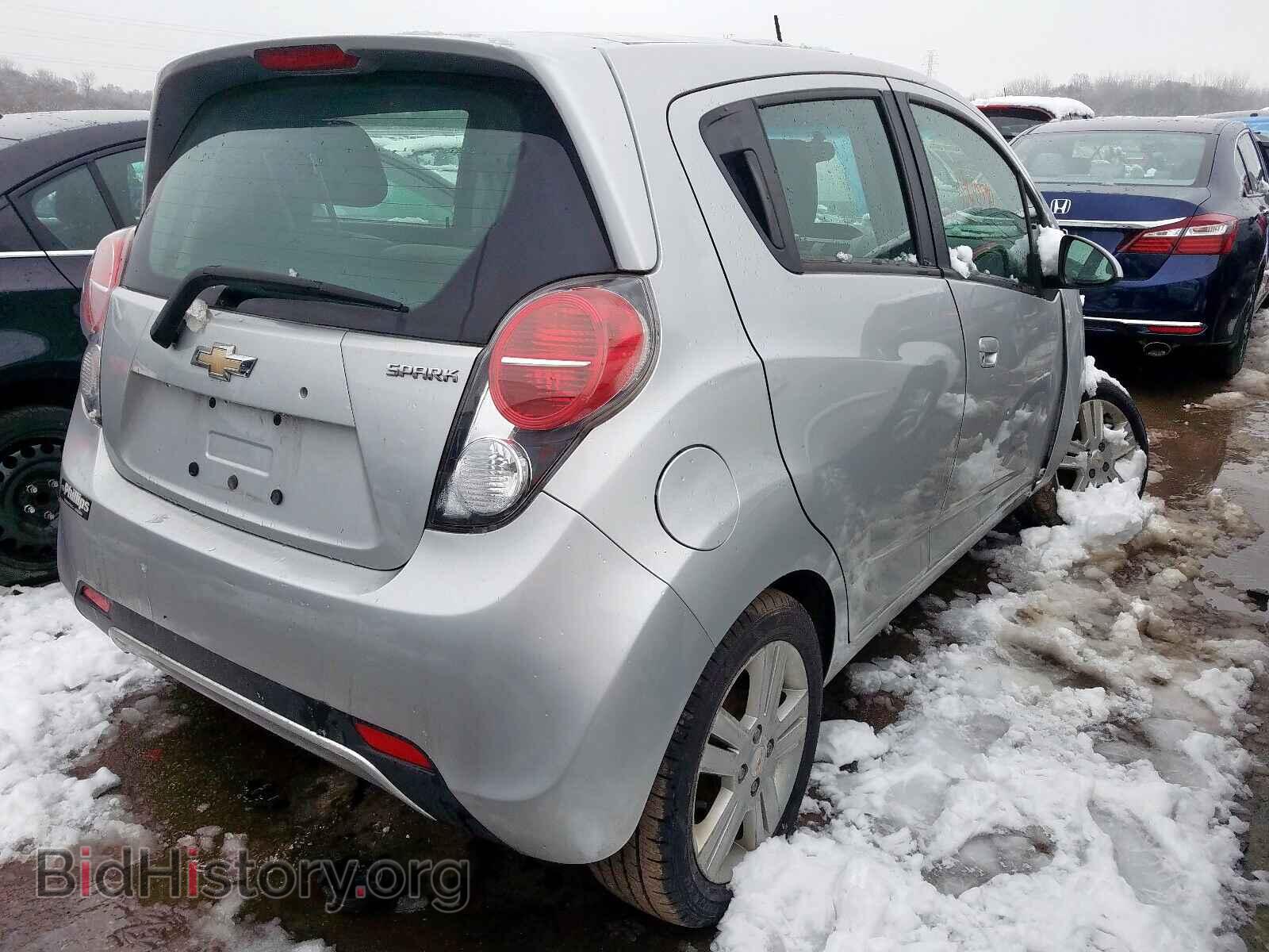 2013 CHEVROLET SPARK - VIN: KL8CB6S90DC587349 - Фото 4