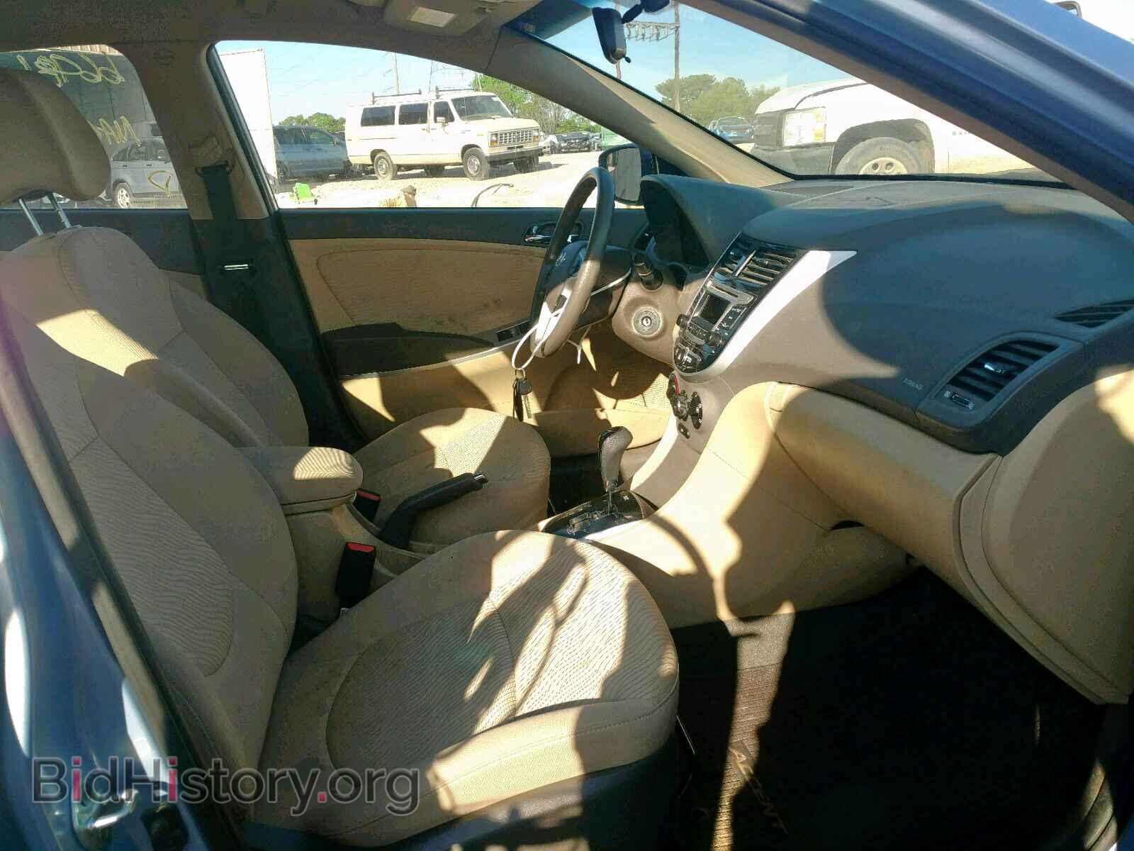 2014 HYUNDAI ACCENT - VIN: KMHCU4AE3EU754024 - Фото 5