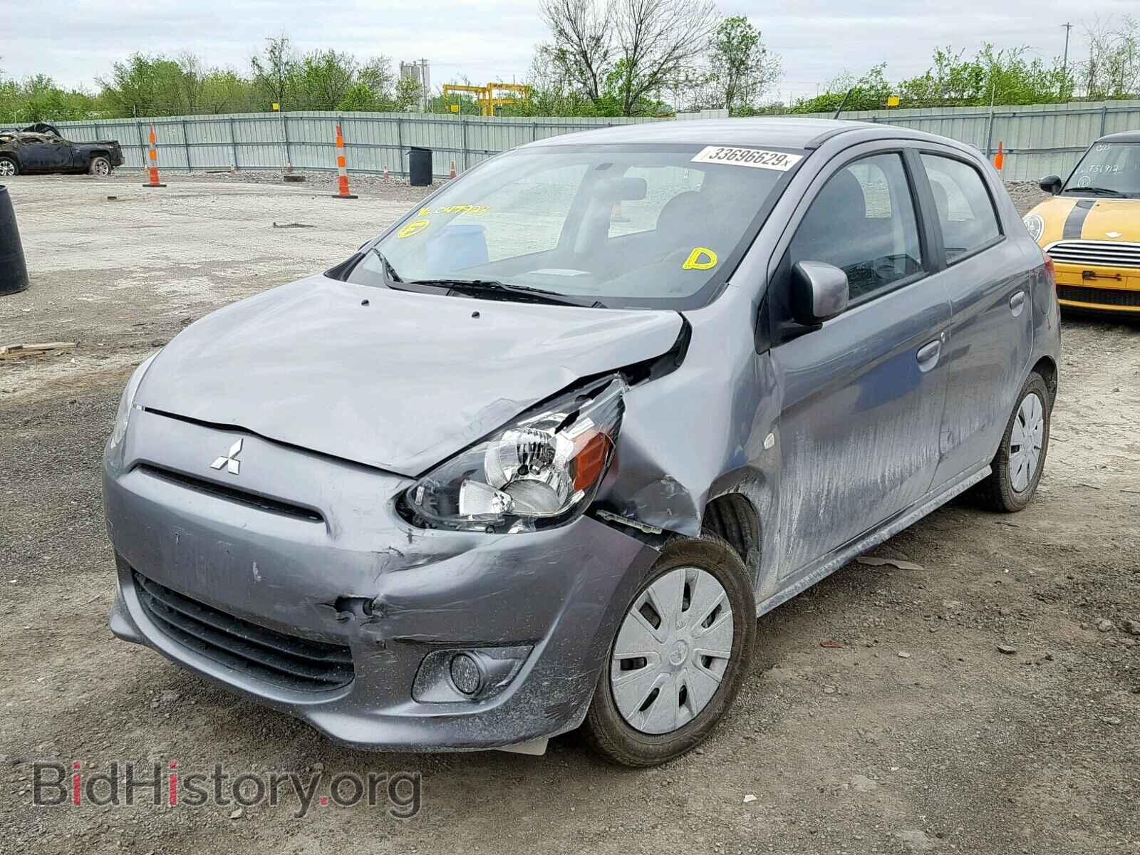 2015 MITSUBISHI MIRAGE - VIN: ML32A3HJ4FH047923 - Фото 2